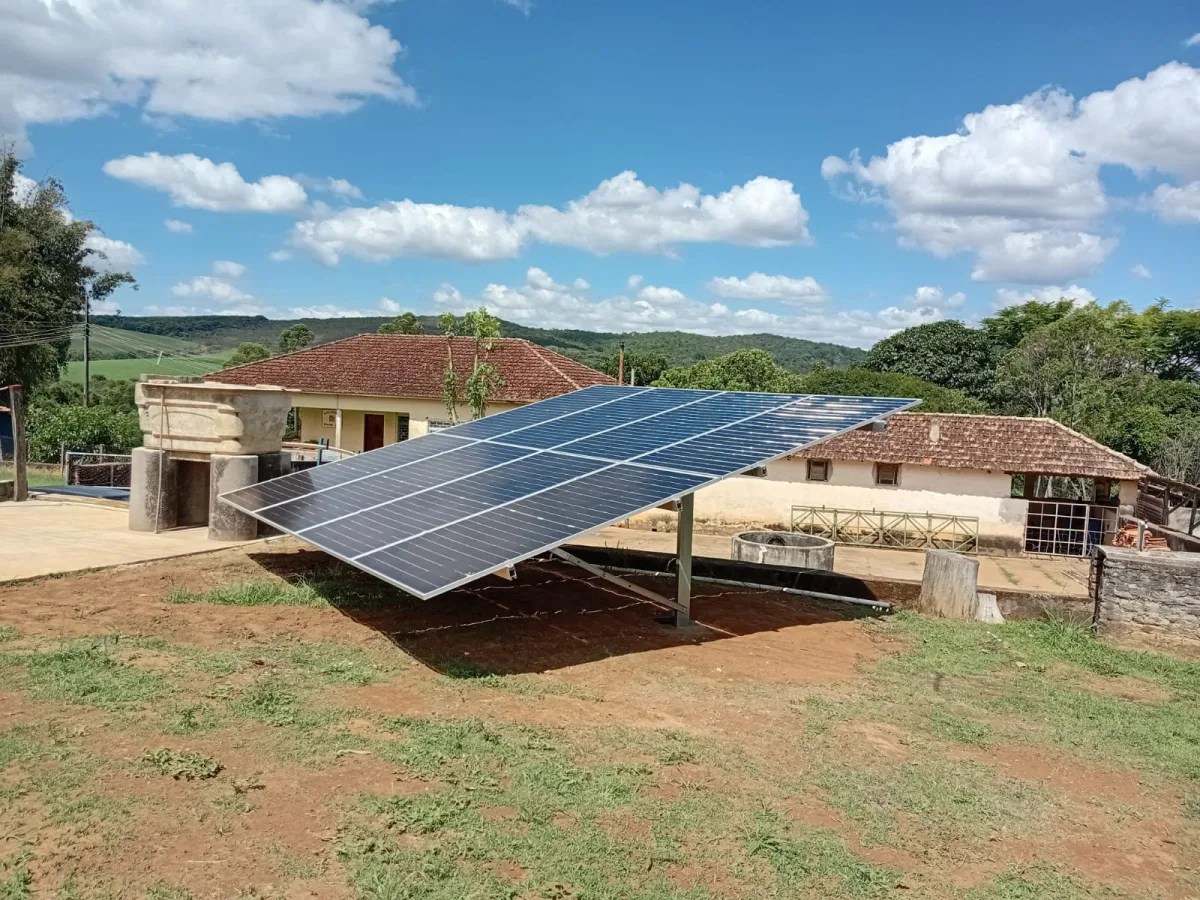 Instalação solar Skalle em São Pedro da União — Agronegócio