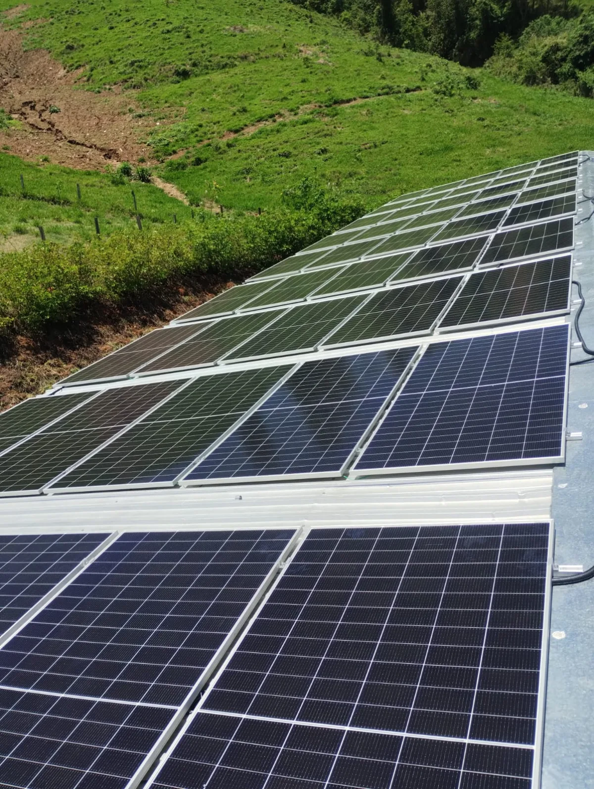 Instalação solar Skalle em Muzambinho — Comercial