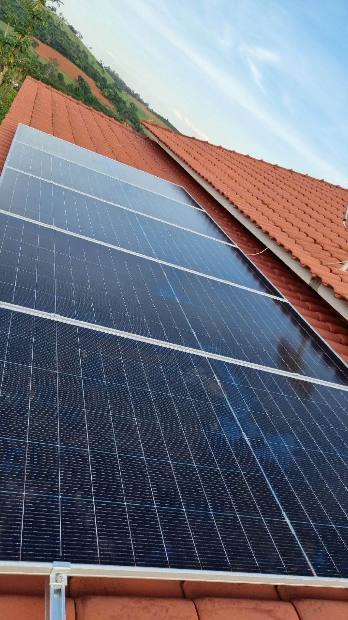 Instalação solar Skalle em Lambari — Residencial