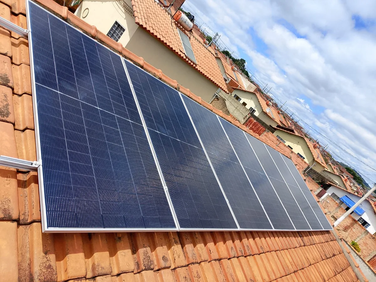 Instalação solar Skalle em Guaxupé — Residencial